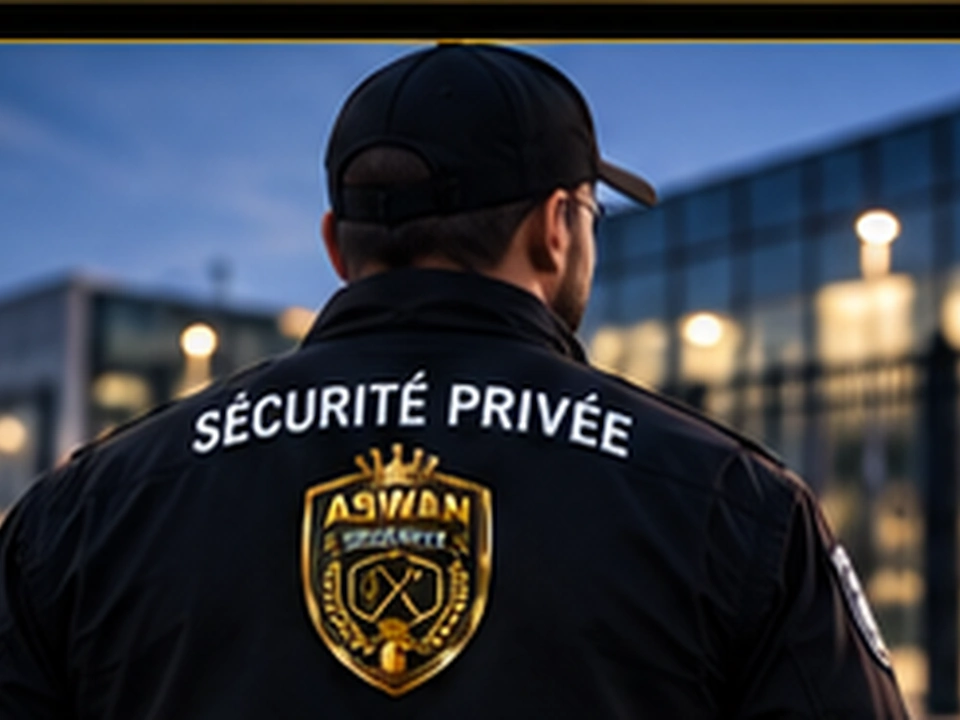 Agent ASWAN SÉCURITÉ en mission de surveillance et gardiennage