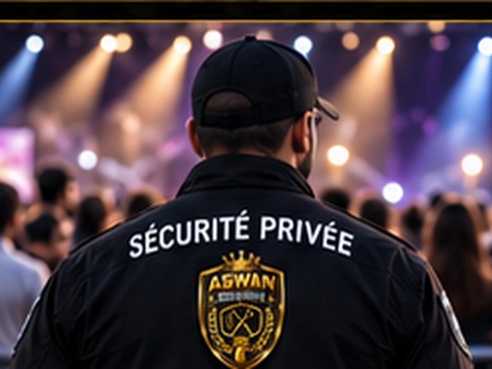Agent ASWAN SÉCURITÉ en mission de sécurité événementielle